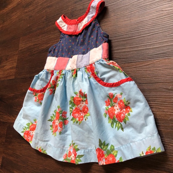 Matilda Jane Holiday Parade Dress Brilliant Daydream Cherry Floral Summer 2T - Picture 11 of 14
